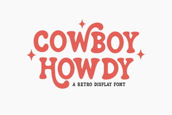 Design with Cowboy Howdy: Creative Font Projects