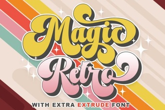 Crafting Unique Projects with Magic Retro Fonts